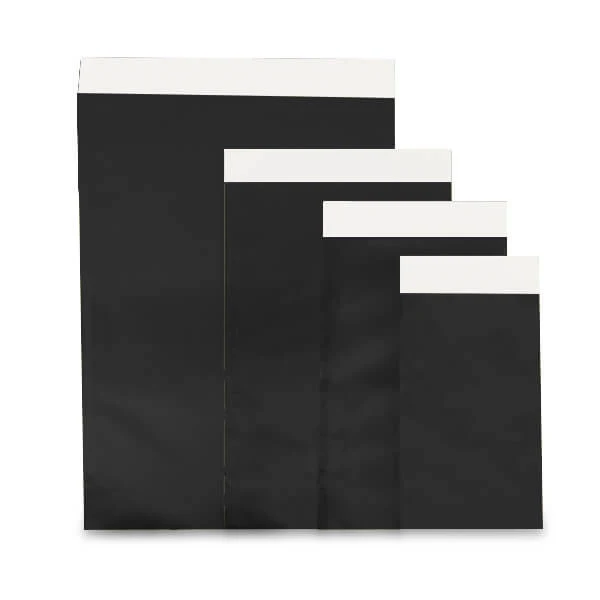 Lyxiga presentpåsar 17x25cm Svart (1000 st) [FP-FPK090]