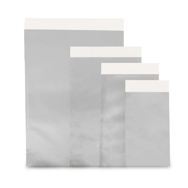 Lyxiga presentpåsar 12x19cm Silver (1000 st) [FP-FPK080]