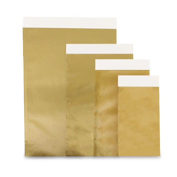 Lyxiga presentpåsar 17x25cm guld (1000 st) [FP-FPK087]