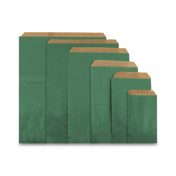 Presentpåsar 10x16cm mörkgrön (1000 st) [FP-FPK049]