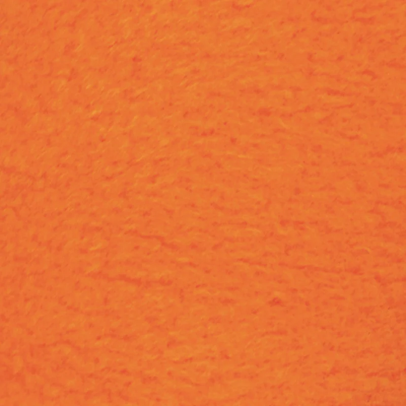 Fleece, L: 125 cm, B: 150 cm, 200 g, orange, 1 st. [HOB-44623]