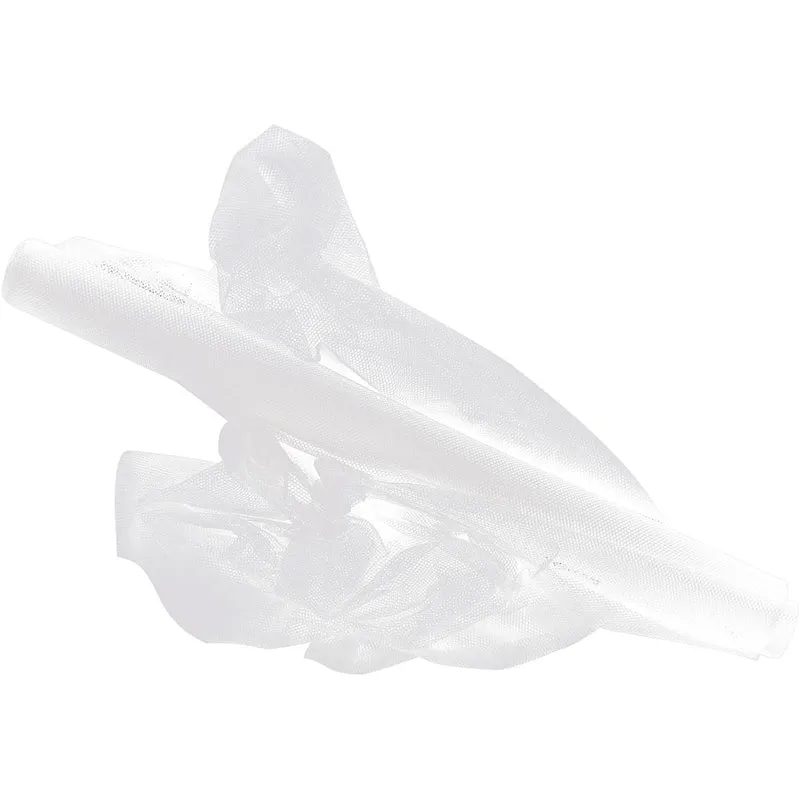 Tyll, B: 50 cm, vit, 5 m/ 1 rl. [HOB-44609]