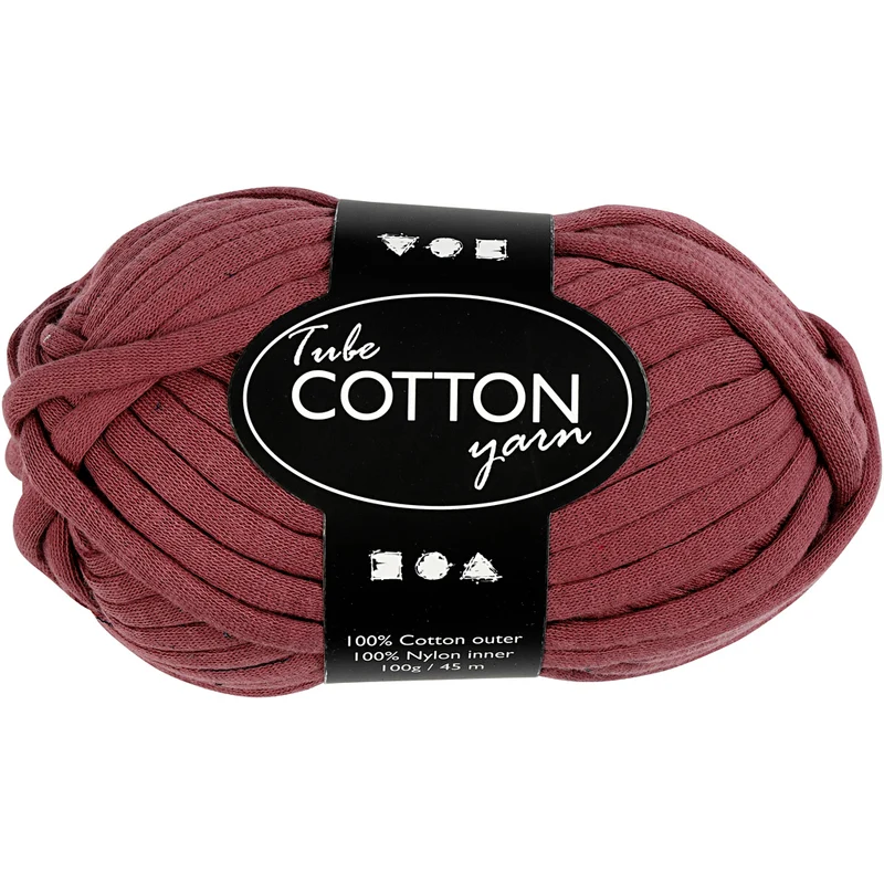 Tubgarn, L: 45 M, sticka 10-12, lila, 100 g/ 1 nystan [HOB-42505]