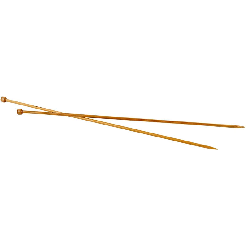 Stickor, L: 35 cm, stl. 4,5 mm, 1 par [HOB-42284]