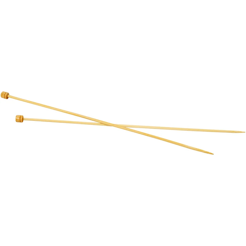 Stickor, L: 35 cm, stl. 4 mm, 1 par [HOB-42283]