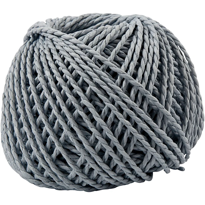 Paperyarn, tjocklek 2,5-3 mm, ljusblå, 150 g, 40 m/ 1 nystan [HOB-41729]