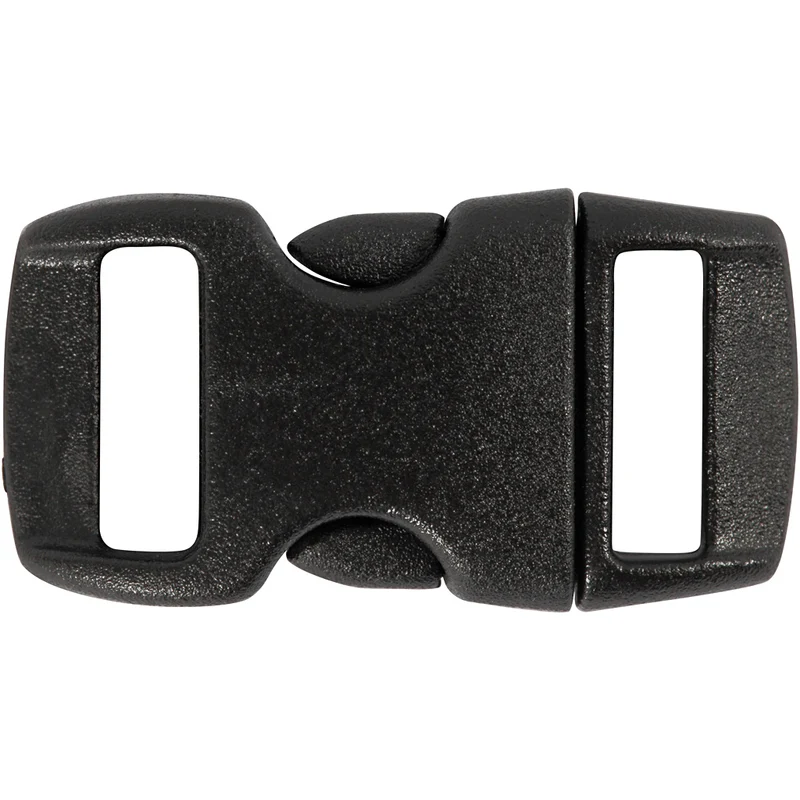 Klicklås, L: 29 mm, B: 15 mm, Hålstl. 3x11 mm, svart, 4 st./ 1 förp. [HOB-41617]