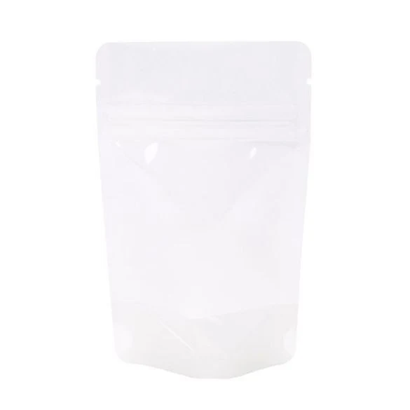 Stå upp påsar Rispapper Transparent/Vit 7,9x5,1x13cm | 28 gram (100 st) [ZBGR1WC]