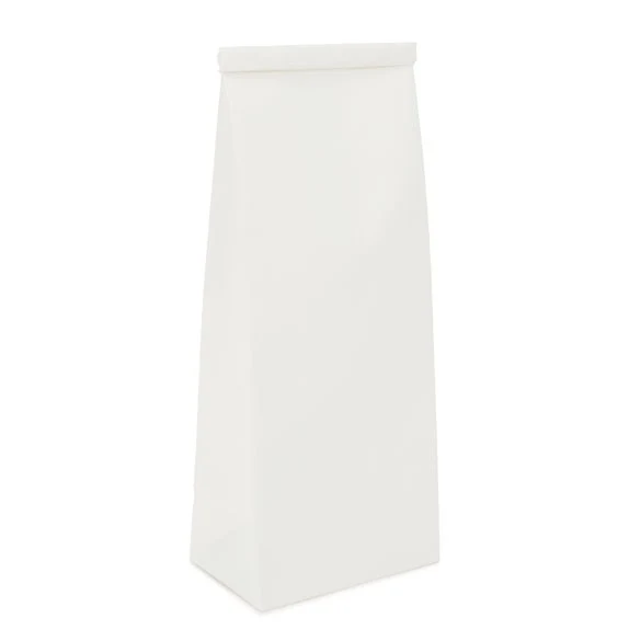 Kraftpåsar Vit med stängning 10,8x6,4x26,7 cm (100 st) [TTB2W]