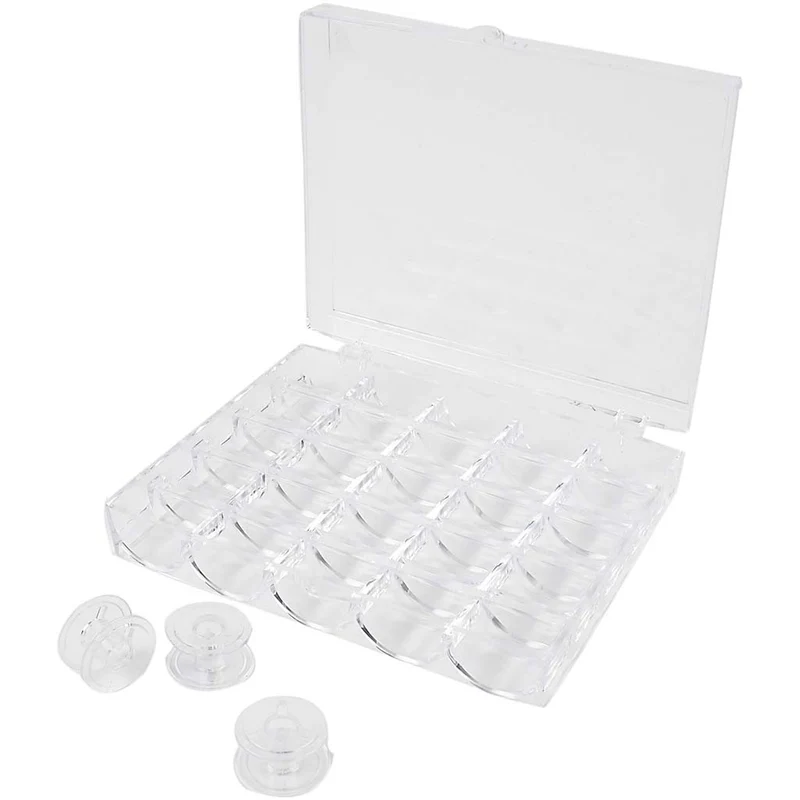Symaskinsspolar i box, H: 10 mm, Dia. 20 mm, 1 set [HOB-41226]