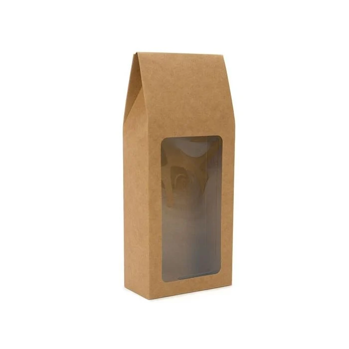Papperslådor med Fönster 9x4,5x21,5cm (25 st) [FS328]