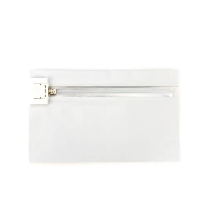 Plastpåsar Vit 20,3x6,2x15,2cm Förslutbar barnsäker stängning (10 st) [CRZ68W]