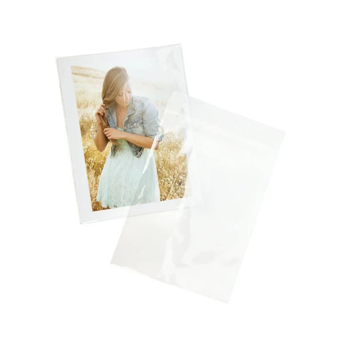 Plastpåsar 25,2x33,7cm Transparent med Tejpremsa (100 st) [B913XPC]