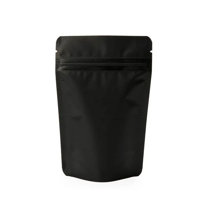 Stå upp påsar Matt Svart 15x9x23,2cm | 312 gram (100 st) [ZBGM7MB]