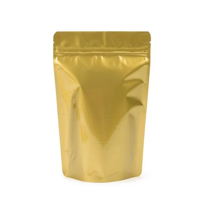 Stå upp påsar Guld 15x9x23,2cm | 312 gram (100 st) [ZBGM7G]