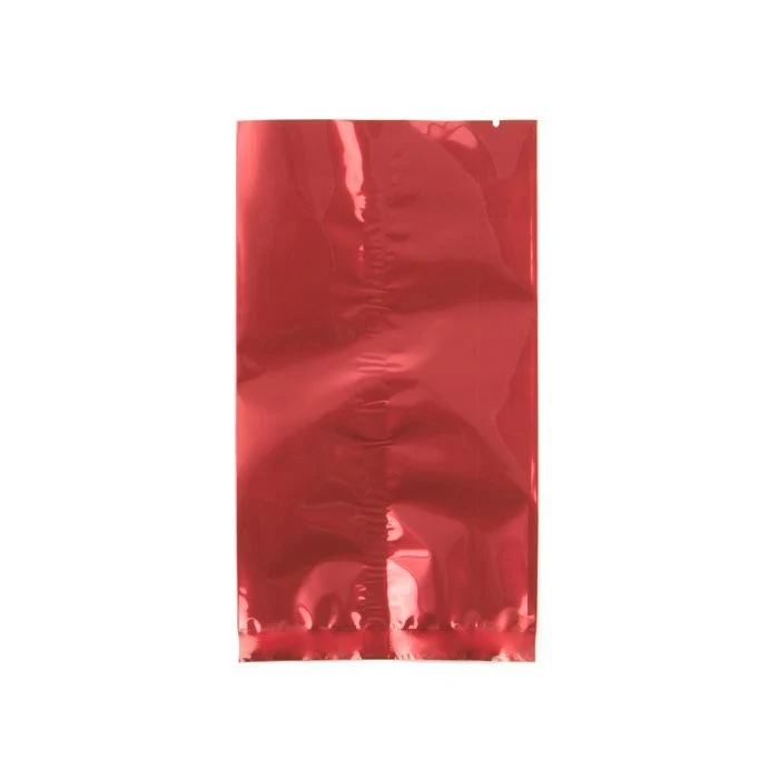 Plastpåsar Röd 9,5x16cm Metalliserad och förseglingsbart (100 st) [SMB3X6QR]