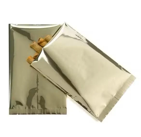 Plastpåsar Guld 10,2x15,2cm Metalliserad och förseglingsbart (100 st) [SVP46G]