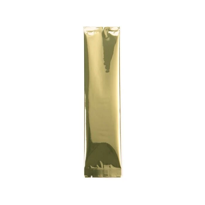 Plastpåsar Guld 7,5x20,3cm Metalliserad och förseglingsbart (100 st) [SVP38G]