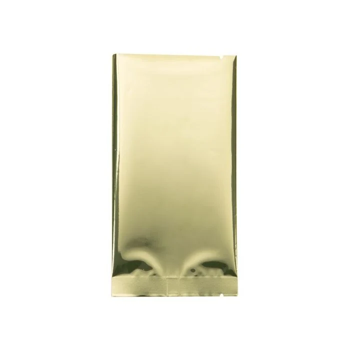 Plastpåsar Guld 7,5x14cm Metalliserad och förseglingsbart (100 st) [SVP35HG]