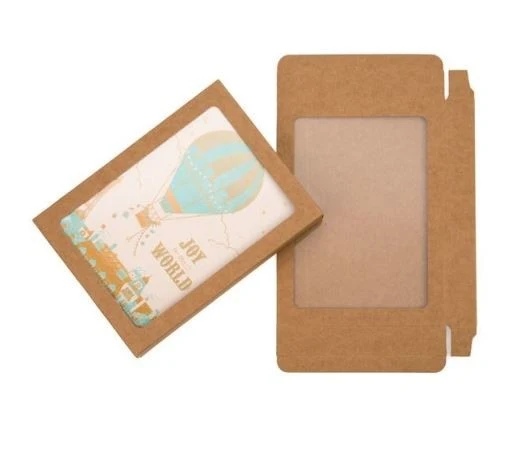 Papperslådor med Fönster 12,5x2,2x16,8cm (25 st) [WKRG267]
