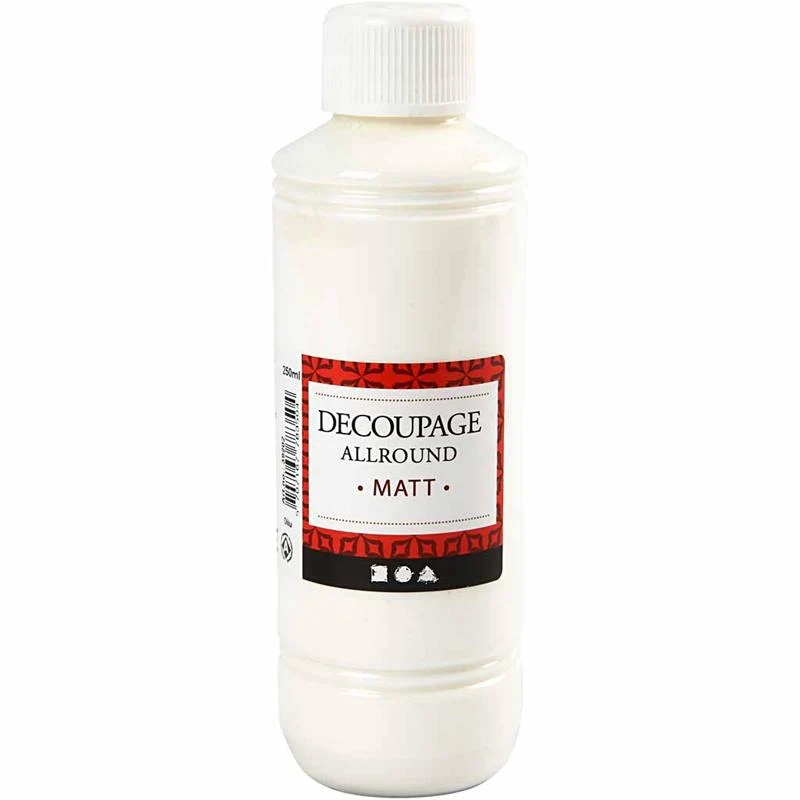 Decoupagelack, matt, 250ml/ 1 flaska [HOB-39202]