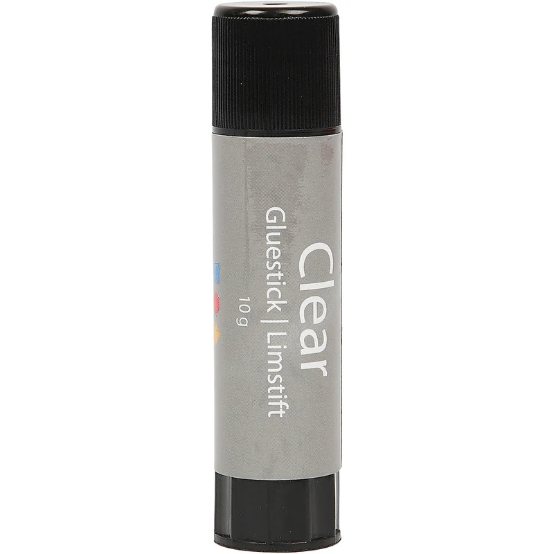 Clear Limstift, Rund, 10 g, 1 st. [HOB-39041]