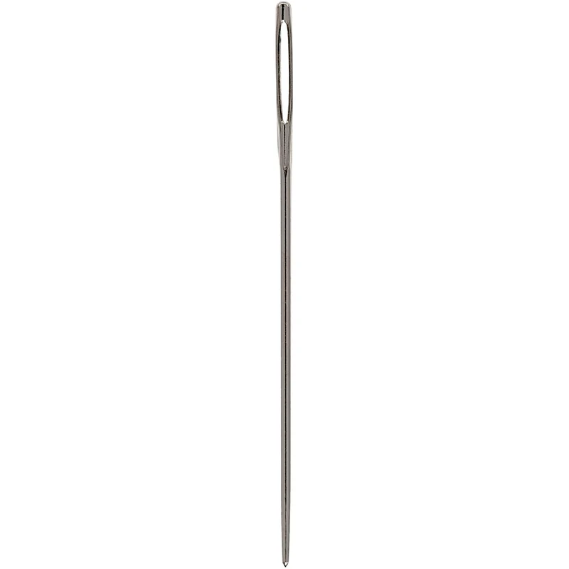 Broderinål, Stl. på nålsögat 8 mm , nr. 20, L: 42 mm, utan spets, 25 st./ 1 förp. [HOB-41118]
