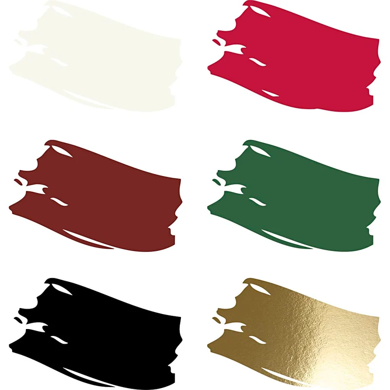 Plus Color Hobbyfärg, julfärger, 6x60 ml/ 1 förp. [HOB-39696]