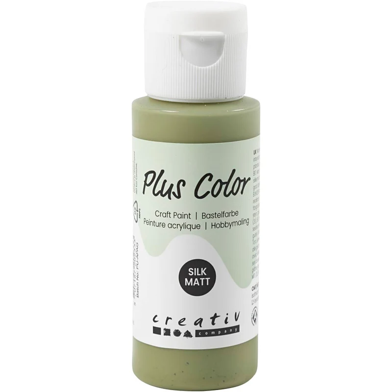 Plus Color Hobbyfärg, eucalyptus, 60 ml/ 1 flaska [HOB-39607]