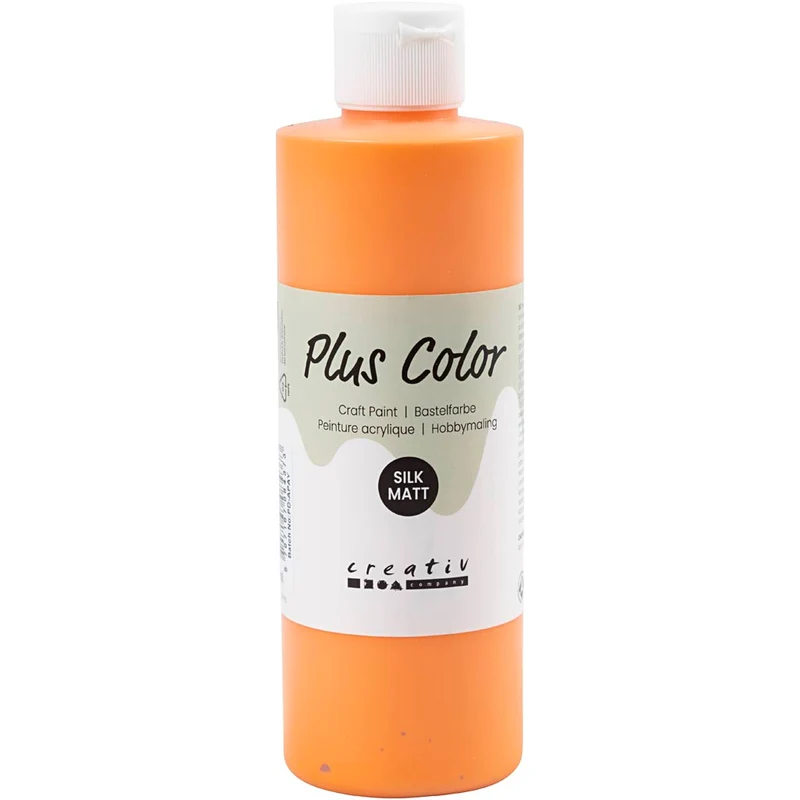 Plus Color Hobbyfärg, pumpkin, 250 ml/ 1 flaska [HOB-39435]