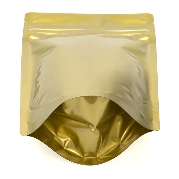 Stå upp påsar Guld 13x7x20,5cm | 113 gram (100 st) [ZBGM3G]