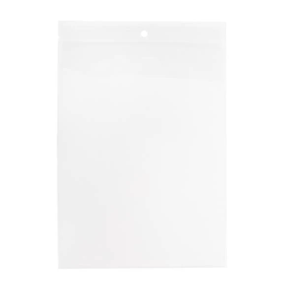 Zippåsar med häng hål 15x20,5cm Kristallklart PP 100 mikron (100 st) [Z4R68]
