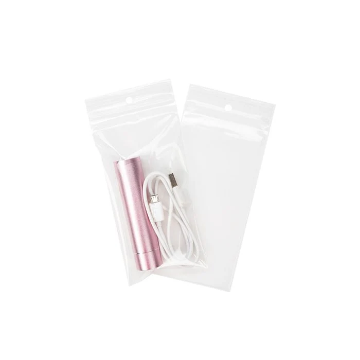 Zippåsar med häng hål 7,5x15cm Kristallklart PP 100 mikron (100 st) [Z4R36]