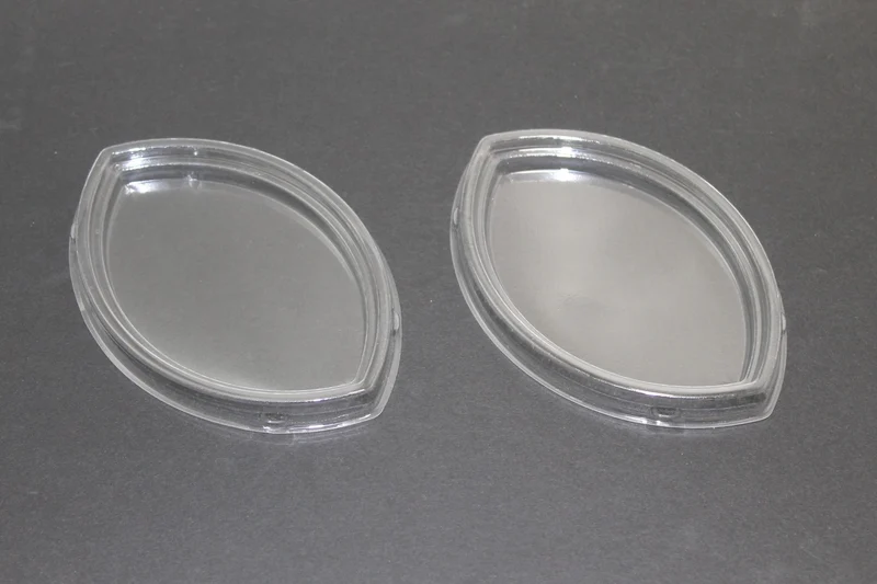 Plastlock ögonform 11,7x7,8x1,5 cm (100 st) [CLE36]