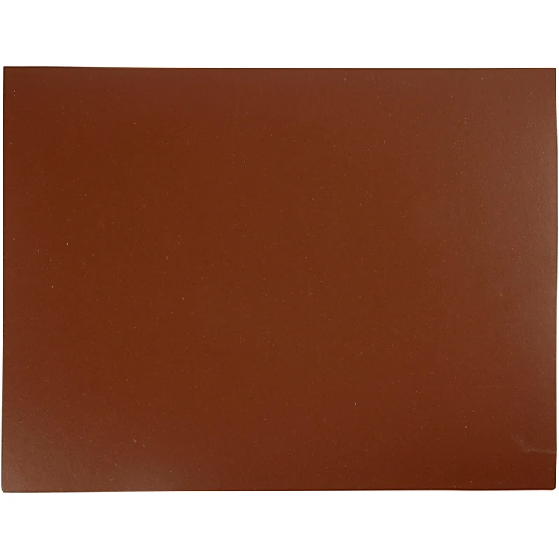 Linoleumplatta, stl. 30x39 cm, tjocklek 2,5 mm, brun, 1 st. [HOB-382420]