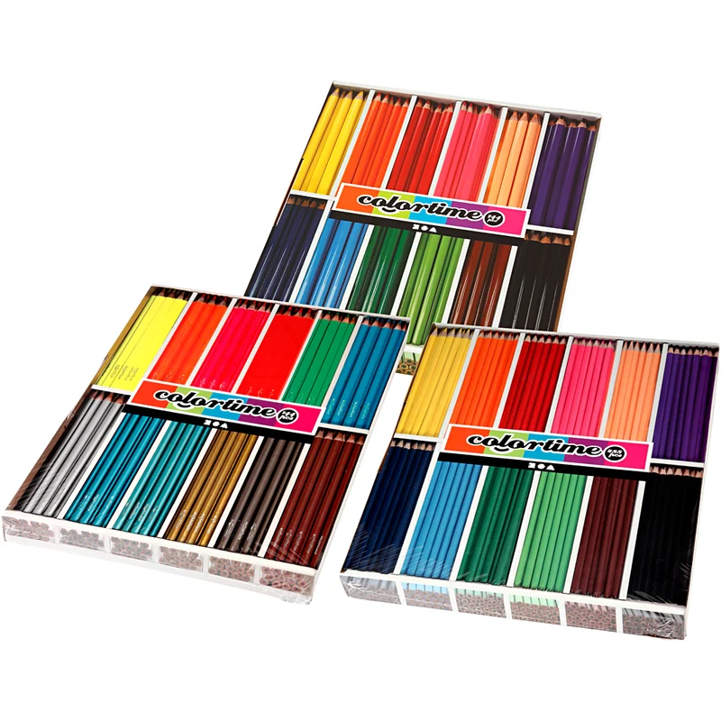 Colortime Färgblyerts, mixade färger, 576 st./ 1 förp. [HOB-38082]