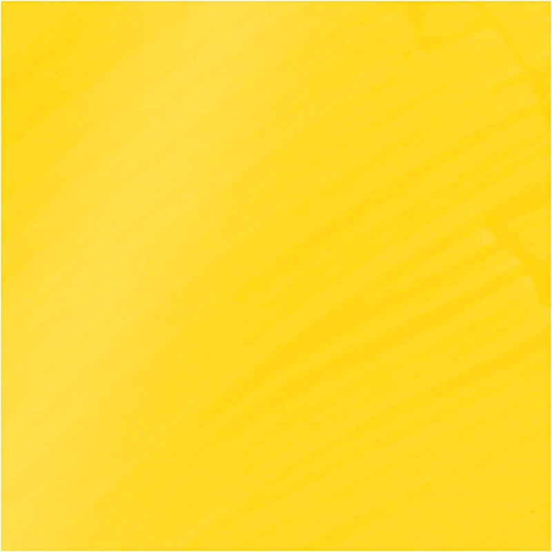 Akrylfärg, halvblank, transparent, primärgul, 500 ml/ 1 flaska [HOB-35402]
