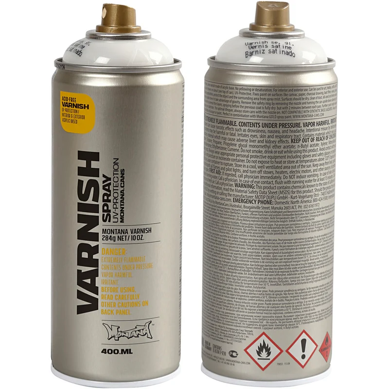 Spraylack, halvblank, 400 ml/ 1 burk [HOB-35027]