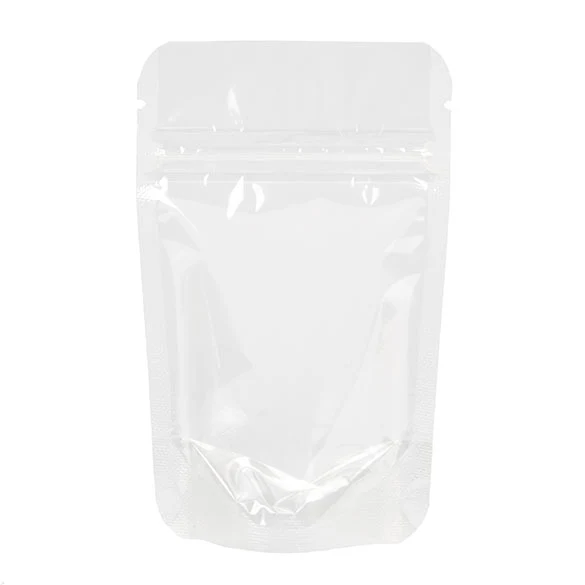 Stå upp påsar Transparent 8x5x13cm | 28 gram (100 st) [ZBG1]