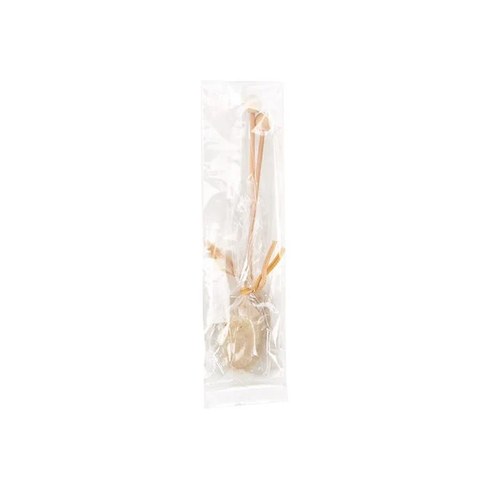 Plastpåsar 5,1x5,1x21cm med Sidoinvik (100 st) [FDAGB9]