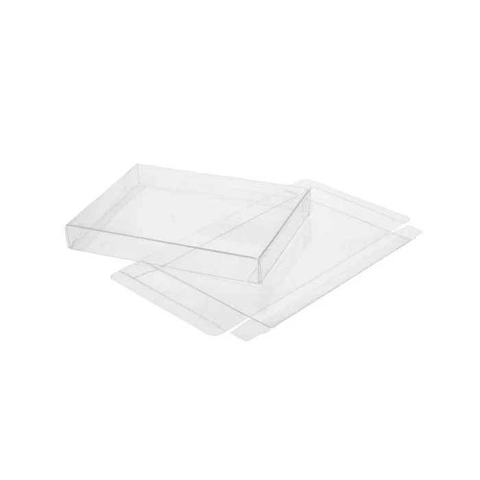 Plastlådor 12,4x4,1x18,4cm Kristallklart (25 st) [FB264]
