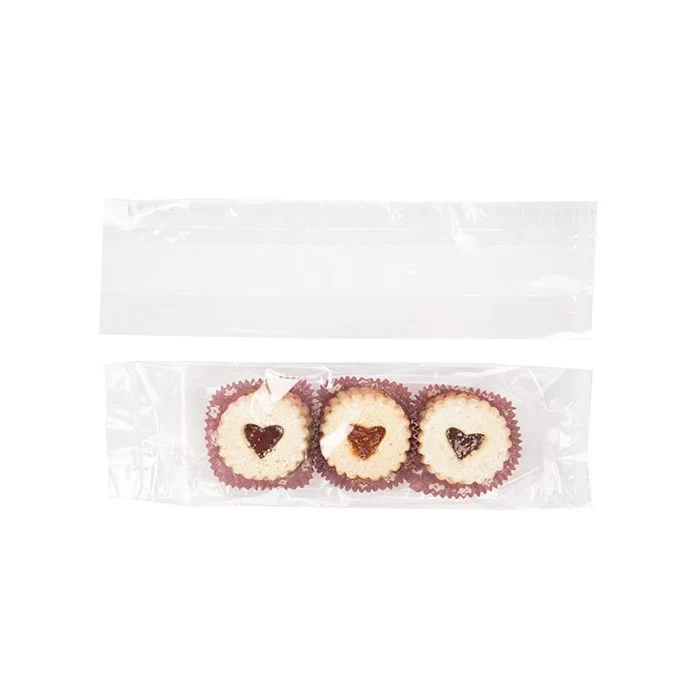 Plastpåsar 8,9x5,7x30,5cm med Sidoinvik (100 st) [FDAGB14]