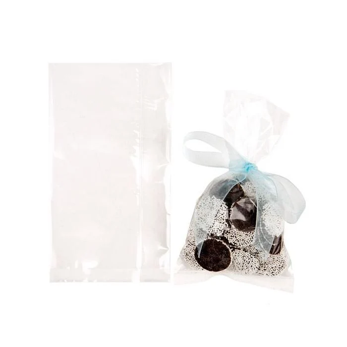 Plastpåsar 9,5x15,9cm 30 mikron Förseglingsbar av värme (100 st) [SFB3X6Q]