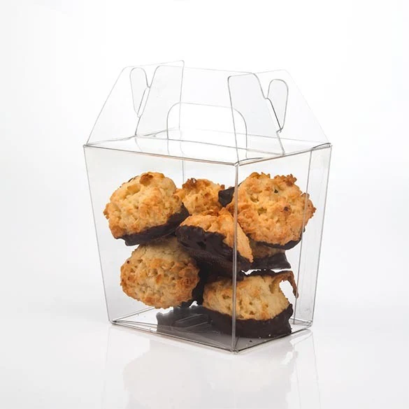 Plastlådor för Takeout 12,2x8,9x11,1cm (25 st) [FS284]