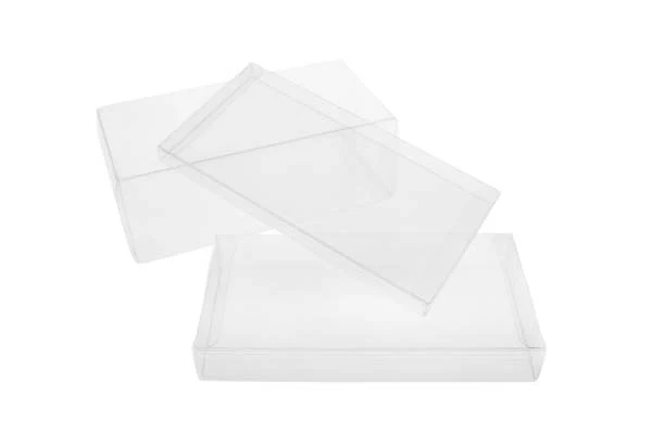 Plastlådor 6,7x1,6x11cm Kristallklart (25 st) [FB249]
