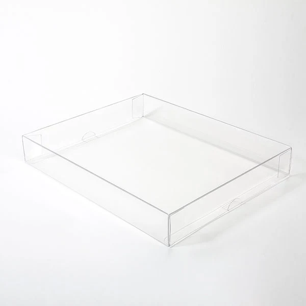 Plastlådor 28,2x5,1x35,8cm Kristallklart (25 st) [FPB242]