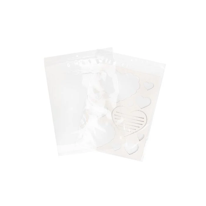 Zippåsar med häng hål 23x30,5cm Kristallklart PP 75 mikron (100 st) [Z3R912]