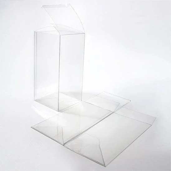 Plastlådor 15,2x15,2x30,5cm Kristallklart med automatisk Botten (25 st) [FPLB240]