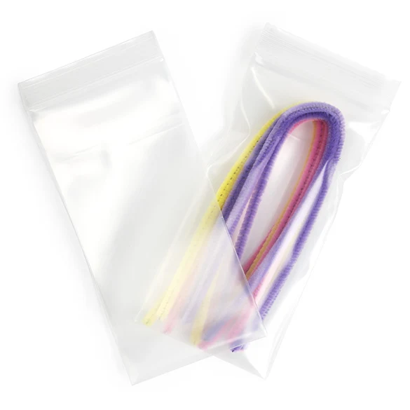 Blixtlåspåsar 7,5x15cm PE 150 mikron (100 st) [6PE36]