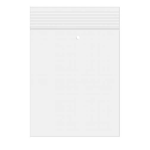Blixtlåspåsar 10x18cm PE 50 mikron (100 st) [2PE47]